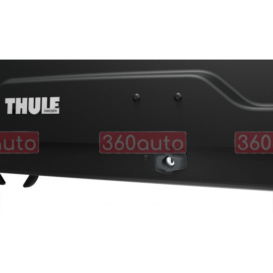 Вантажний бокс на дах автомобіля Thule Force XT M 400л чорний (Автобокс TH 635200)