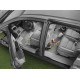 3D килимки для Land Rover Defender 90 2020- чорні задні WeatherTech 4416295