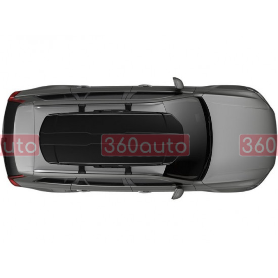 Вантажний бокс на дах автомобіля Thule Motion XT Alpine 450л Black (Автобокс TH 6295B)
