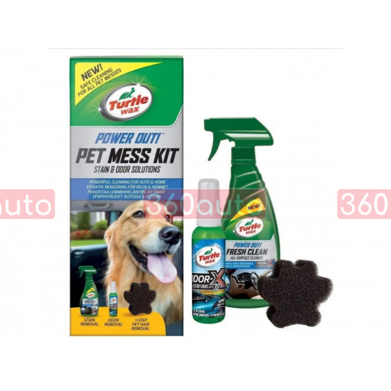 Комплект для уборки за животными  Turtle Wax Pet Mess Kit