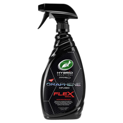 Графеновий восковий поліроль Turtle Wax Hybrid Solutions Graphene Flex Wax 680 мл
