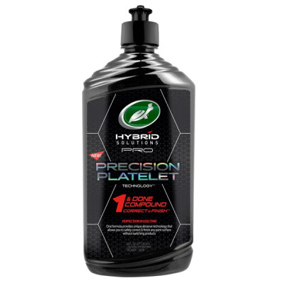 Багатокомпонентний фінішний поліроль Turtle Wax Hybrid Solutions Pro 1 & Done Compound 473 мл