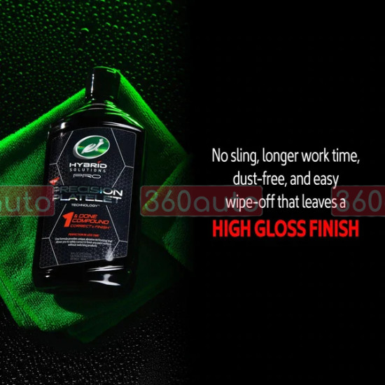 Многокомпонентный финишный полироль Turtle Wax Hybrid Solutions Pro 1 & Done Compound 473 мл