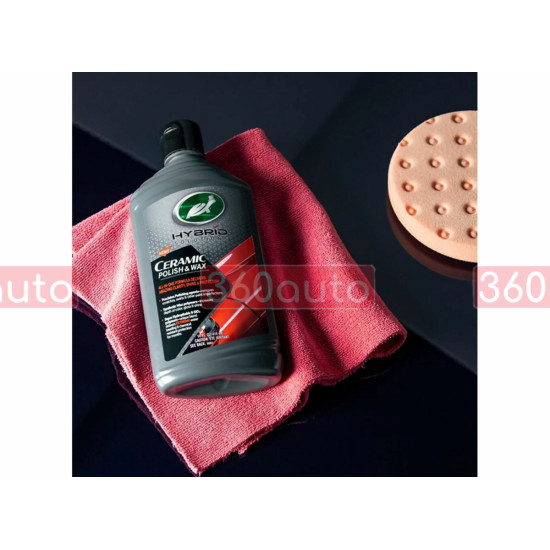 Керамический акриловый полироль Turtle Wax Hybrid Solutions Ceramic Black Polish 500 мл