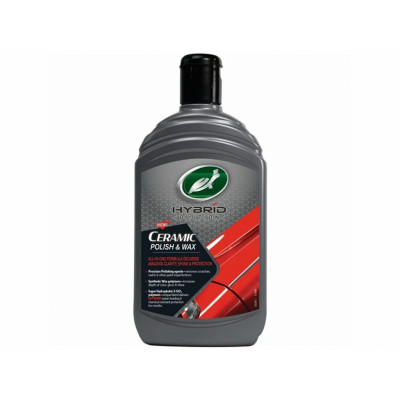 Керамічний акриловий поліроль Turtle Wax Hybrid Solutions Ceramic Black Polish 500 мл