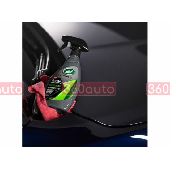 Керамический восковый акриловый полироль Turtle Wax Hybrid Solutions Ceramic Black Wax 500 мл