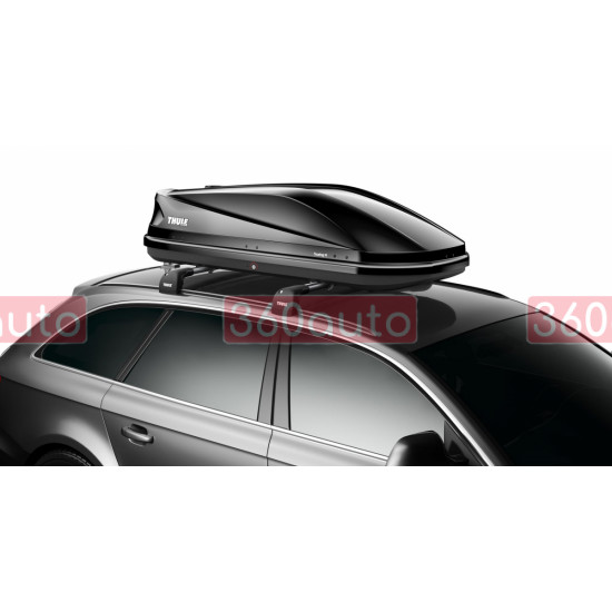 Грузовой бокс на крышу автомобиля Thule Touring M (200) Black (TH 6342B)