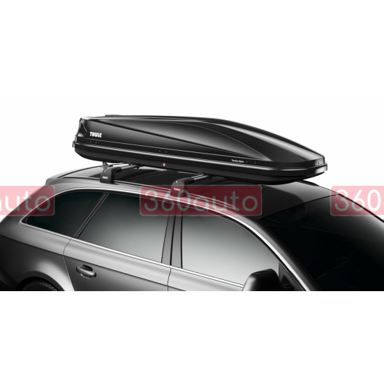 Вантажний бокс на дах автомобіля Thule Touring Alpine (700) Black (TH 6347B)