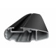 Багажник на интегрированные рейлинги Thule Wingbar Edge Black для Audi A6/S6/RS6 (mkV-mkVI)(C6; C7)Combi 2004-2018 (TH 9595B-4001)