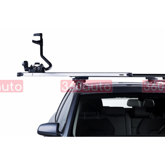 Багажник на інтегровані рейлінги Thule Slidebar для Audi A6/S6/RS6 (mkV-mkVI)(C6; C7)Combi 2004-2018 (TH 891-753-4001)
