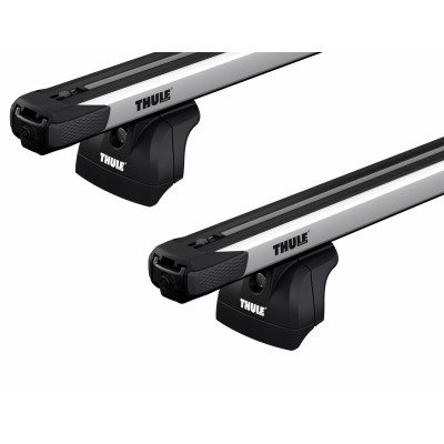 Багажник на интегрированные рейлинги Thule Slidebar для Lincoln MKC 2014-2019 (TH 892-753-4024)