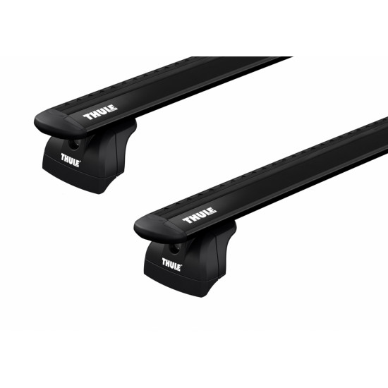 Багажник на интегрированные рейлинги Thule Wingbar Evo Rapid Black для Kia Sorento 2015-2020 (TH 7113B-753-4056)