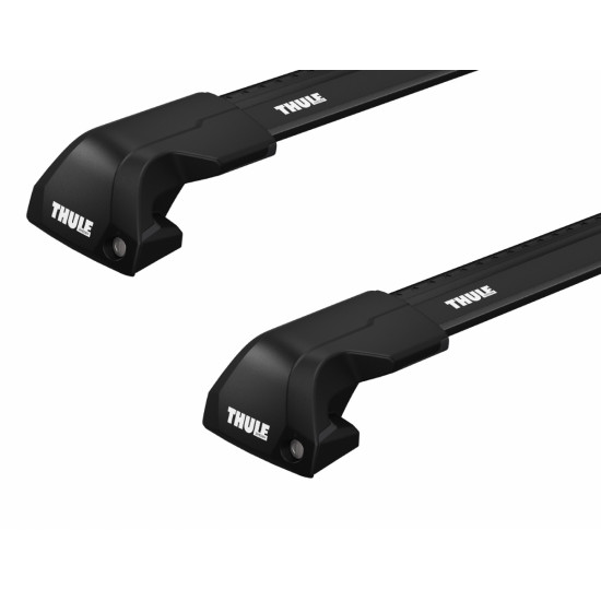 Багажник на інтегровані рейлінги Thule Edge Wingbar Black для Ford S-Max 2015→ (TH 7214B-7214B-7206-6018)