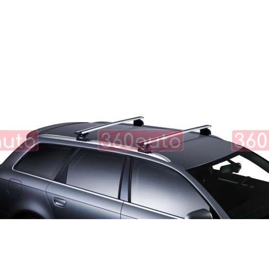 Багажник на интегрированные рейлинги Thule Wingbar Evo Rapid для Audi A6/S6/RS6 (mkV-mkVI)(C6; C7)Combi 2004-2018 (TH 7112-753-4001)