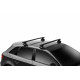 Багажник на гладкую крышу Thule Wingbar Evo Black для Audi A4/S4 (B9)Sedan 2016→ (TH 7113B-7105-5027)