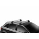 Багажник на гладкий дах Thule Edge Wingbar для Peugeot 308 (хетчбэк и универсал) 2013-2021 (TH 7215-7214-7205-5018)