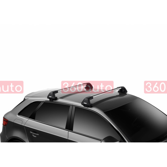 Багажник на гладкую крышу Thule Edge Wingbar для Audi A5/S5 Liftback 2009-2016 (TH 7215-7215-7205-5114)
