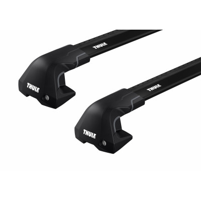 Багажник на гладкий дах Thule Edge Wingbar Black для Skoda Superb Liftback 2015→ (TH 7215B-7215B-7205-5207)