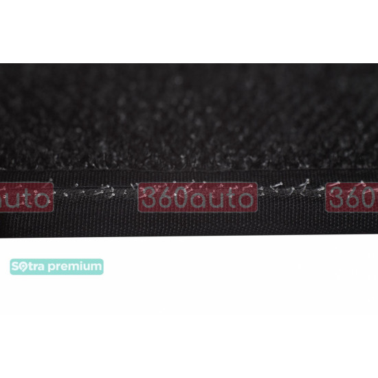 Текстильний килимок у багажник для Mazda CX-9 зложений 3 ряд 2007-2015 ST 07088 Sotra Premium 10мм - Пошиття під Замовлення