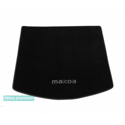 Текстильний килимок у багажник для Mazda CX-5 2012-2017 ST 07376 Sotra Premium 10мм - Пошиття під Замовлення