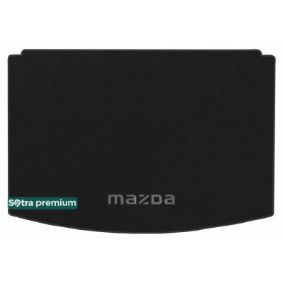 Текстильний килимок у багажник для Mazda CX-3 2015- ST 90063 Sotra Premium 10мм - Пошиття під Замовлення