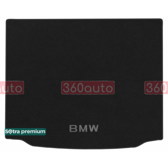 Текстильный коврик в багажник для BMW X3 G01 без запаски 2017- ST 90040 Sotra Premium 10мм - Пошив под Заказ