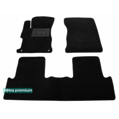 Текстильні килимки для Honda Civic 2011-2015 ST 05477 Sotra Premium 10мм - Пошиття під Замовлення