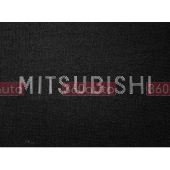 Текстильний килимок у багажник для Mitsubishi Outlander 2012-2021 з сабвуфером ST 08658 Sotra Premium 10мм - Пошиття під Замовлення