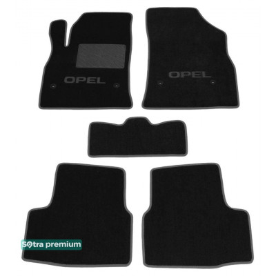 Текстильные коврики для Opel Astra K 2015-2021 ST 08525 Sotra Premium 10мм - Пошив под Заказ