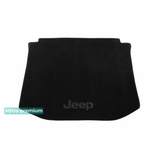 Текстильный коврик в багажник для Jeep Grand Cherokee WK2 2011-2021 ST 08809 Sotra Premium 10мм - Пошив под Заказ