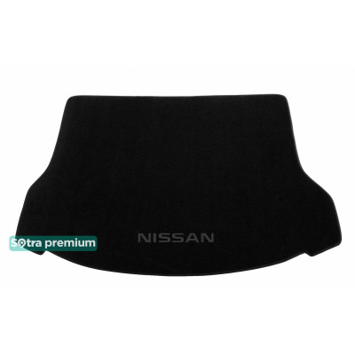 Текстильный коврик в багажник для Nissan X-Trail 5 мест верхний 2013-2021 ST 90098 Sotra Premium 10мм - Пошив под Заказ