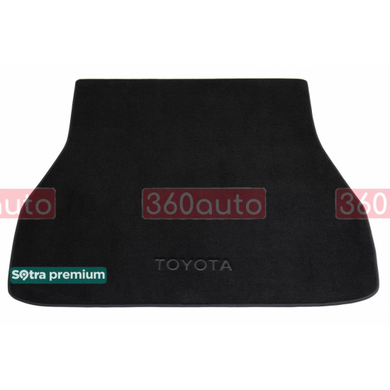 Текстильный коврик в багажник для Toyota Land Cruiser 300 2021- ST 90689 Sotra Premium 10мм - Пошив под Заказ