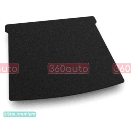 Текстильний килимок у багажник для Audi Q4 e-tron Sportback 2021- ST 09472 Sotra Premium 10мм - Пошиття під Замовлення