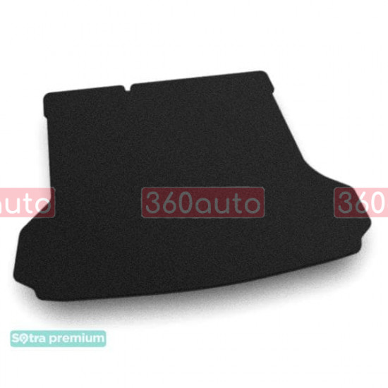 Текстильный коврик в багажник для Audi Q4 e-tron не Sportback нижняя полка 2021- ST 09470 Sotra Premium 10мм - Пошив под Заказ