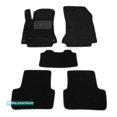Текстильні килимки для Mercedes GLA-class X156 2013-2020 ST 08699 Sotra Premium 10мм - Пошиття під Замовлення