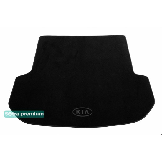 Текстильний килимок у багажник для Kia Sorento 5 місць 2015-2020 ST 08539 Sotra Premium 10мм - Пошиття під Замовлення