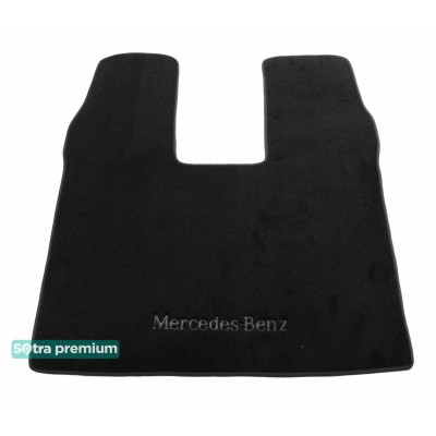 Текстильный коврик в багажник для Mercedes S-class W222 с холодильником 2013-2020 ST 08641 Sotra Premium 10мм - Пошив под Заказ
