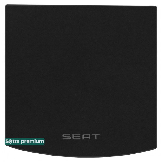 Текстильный коврик в багажник для Seat Leon Combi 2012-2020 ST 90049 Sotra Premium 10мм - Пошив под Заказ