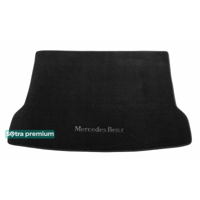 Текстильный коврик в багажник для Mercedes GLA-class X156 2013-2020 ST 07685 Sotra Premium 10мм - Пошив под Заказ