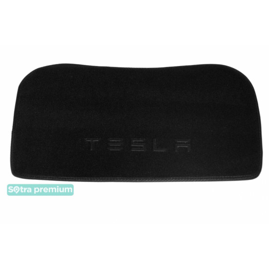Текстильный коврик в багажник для Tesla Model 3 передний 2017-2020 ST 07755 Sotra Premium 10мм - Пошив под Заказ