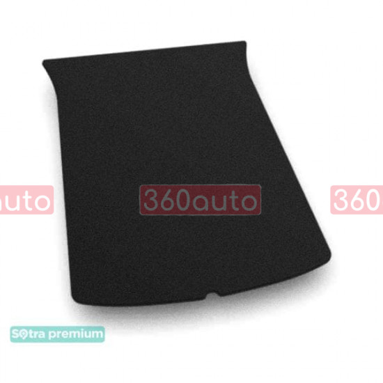 Текстильный коврик в багажник для Tesla Model 3 2017-11/2020 ST 07756 Sotra Premium 10мм - Пошив под Заказ