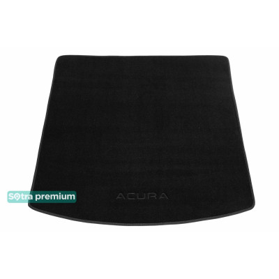 Текстильный коврик в багажник для Acura MDX сложенный 3 ряд 2014-2020 ST 90541 Sotra Premium 10мм - Пошив под Заказ