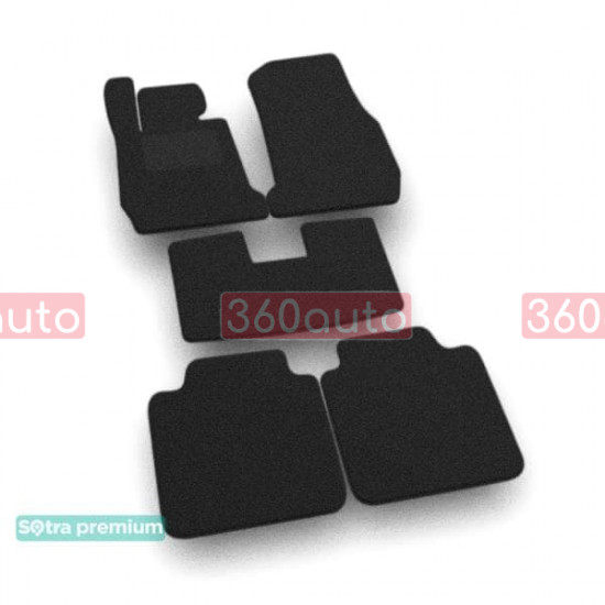 Текстильні килимки для BMW 3 F34 Gran Turismo RWD 2013-2020 ST 07939 Sotra Premium 10мм - Пошиття під Замовлення