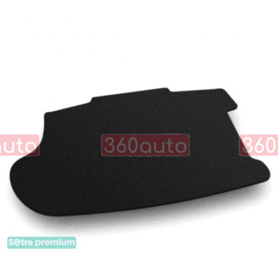 Текстильний килимок у багажник для Kia Optima plug-in hybrid 2015-2020 ST 05141 Sotra Premium 10мм - Пошиття під Замовлення
