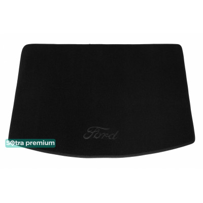 Текстильный коврик в багажник для Ford Kuga верхняя полка 2012-2020 ST 09204 Sotra Premium 10мм - Пошив под Заказ