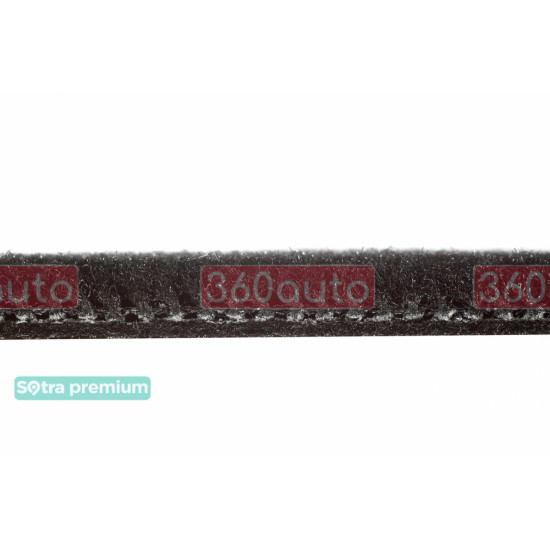 Текстильний килимок у багажник для MG 5 2020-; Roewe i5 2017- ST 09445 Sotra Premium 10мм - Пошиття під Замовлення
