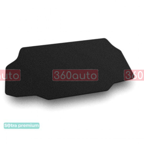 Текстильний килимок у багажник для Acura RLX Hybrid 2012-2020 ST 06741 Sotra Premium 10мм - Пошиття під Замовлення