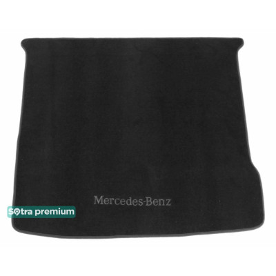 Текстильный коврик в багажник для Mercedes M/GLE-class W166 2011-2019 ST 07349 Sotra Premium 10мм - Пошив под Заказ