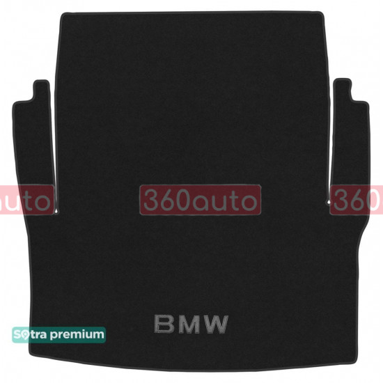 Текстильний килимок у багажник для BMW 3 F30; F80 Sedan 2012-2019 ST 90039 Sotra Premium 10мм - Пошиття під Замовлення