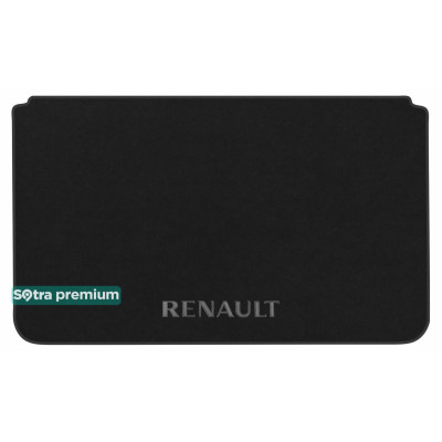 Текстильный коврик в багажник для Renault Captur 2013-2019 ST 90046 Sotra Premium 10мм - Пошив под Заказ